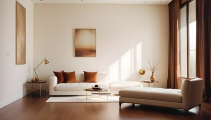 Photo interior modern design room 3d illustration