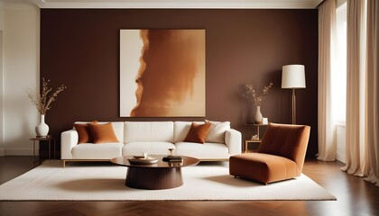Photo interior modern design room 3d illustration
