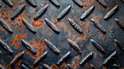 Abstract Rusty Metal Texture