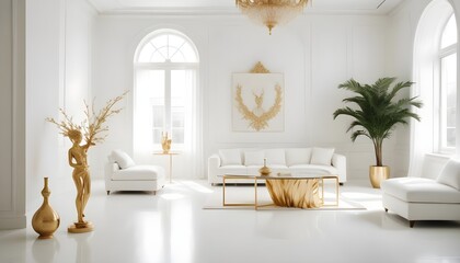 Photo interior modern design room 3d illustration