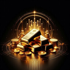 Gold bullion continues to hold significant value in the global economy.