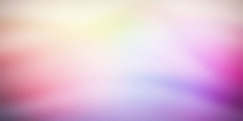 Soft and delicate pastel gradient background featuring a seamless blend of pink, purple, blue, and yellow hues. Ideal for elegant design projects, digital art, and serene presentation backgrounds