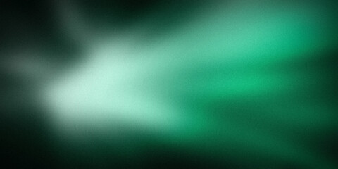 Abstract gradient featuring deep green and white tones blending seamlessly, creating a calm and soothing atmosphere. Ideal for modern and elegant design backgrounds