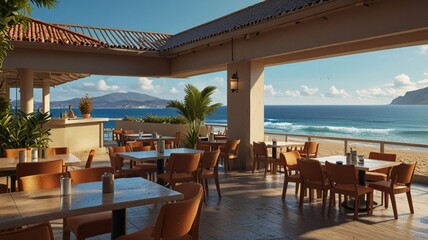 restaurant on the beach