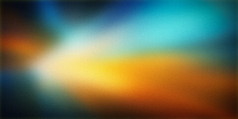 Abstract gradient with vibrant shades of blue, orange, and yellow. Ideal for backgrounds, digital art, and modern design projects needing a dynamic and colorful touch