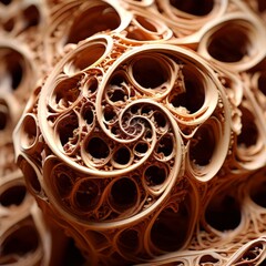  recursive fractal sculpture a sculpture inspired by fractal geo