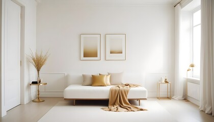 Photo interior modern design room 3d illustration
