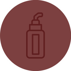 Foundation Selection Vector Line Maroon Circle Maroon