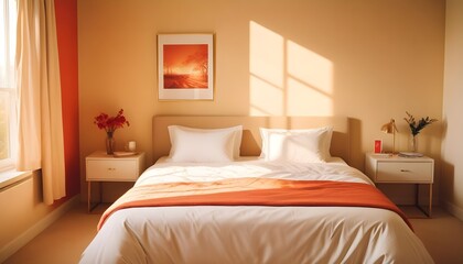 Photo interior modern design room 3d illustration