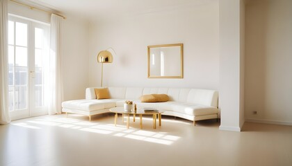Photo interior modern design room 3d illustration