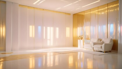 Photo interior modern design room 3d illustration