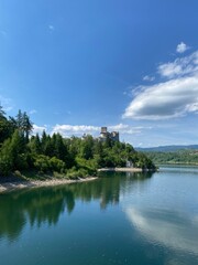 Fototapeta premium lake, castle, Poland