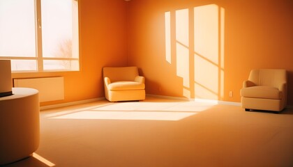 Photo interior modern design room 3d illustration