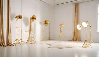 Photo interior modern design room 3d illustration
