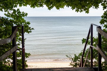 Baltic sea at day in Poland © Artur