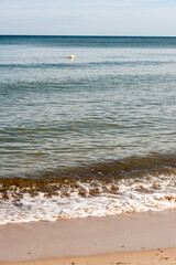Baltic sea at day in Poland
