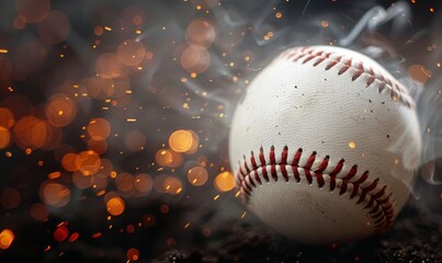 Baseball on Fire
