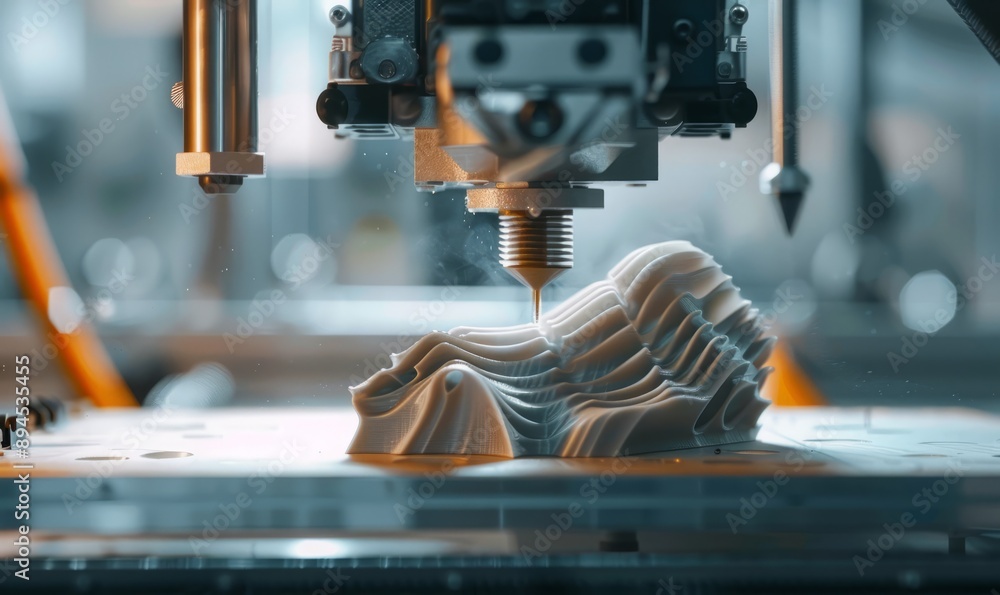 Poster 3d printing revolutionizing manufacturing with customizable products and rapid prototyping capabilit