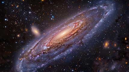 Fototapeta premium space of space galaxies colors