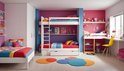 Photo interior modern design room 3d illustration