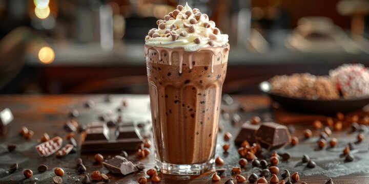 National Chocolate Milkshake Day frothy milkshake, September 12th