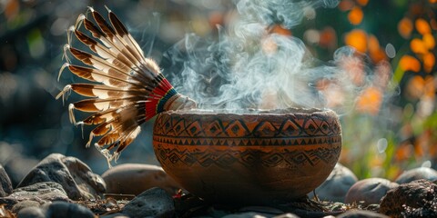 Native American Day indigenous artifacts, September 22nd