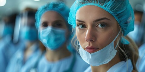 Public health officials planning a vaccination campaign, demonstrating proactive measures in community health