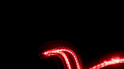 Dunkler Desktop Hintergrund Effekt Technik Motion Overlay Sci-Fi