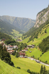 Grossarl valley in the Austrian Alps, Austria	