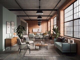 Fototapeta premium interior of a house