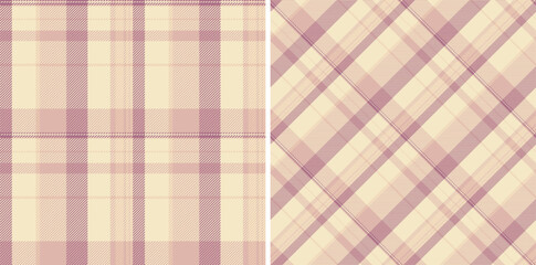 Seamless tartan pattern of fabric vector background with a plaid textile check texture. Set in fall colors. Tile flooring trends.