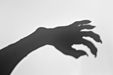 PNG  Shadow hand reaching out