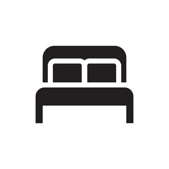 Bed icon vector illustration graphic design