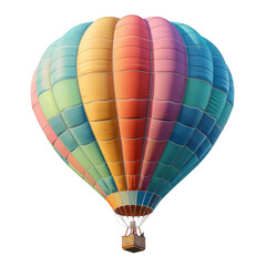 hot air balloon isolated