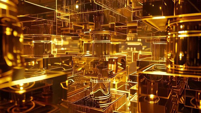 Quantum computing concept