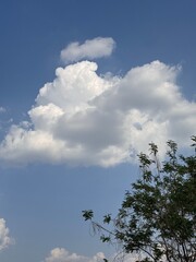 clouds in the sky