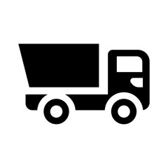 Dumper truck icon vector illustration graphic design