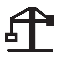 Crane icon vector illustration graphic design