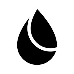 Water drop icon vector illustration graphic design