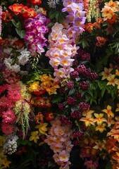 Colorful Floral Arrangement with Various Flowers