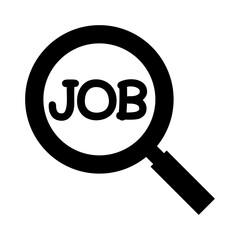 Finding job icon vector illustration graphic design