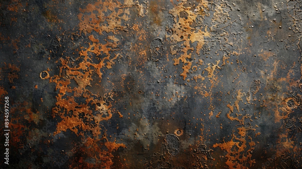 Canvas Prints Rusty iron texture background