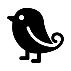 Bird icon vector illustration graphic design