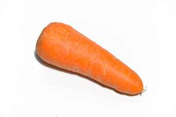 carrot isolated on white