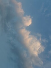 Landscape photo of clouds and blue sky