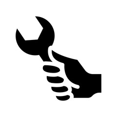 Wrench icon vector illustration graphic design