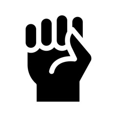 Fist icon vector illustration graphic design