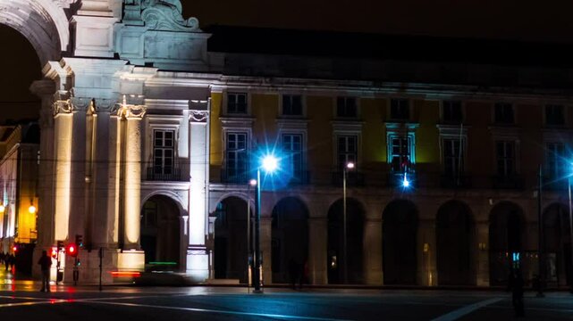Terreiro do Paco in city of Lisbon, Portugal