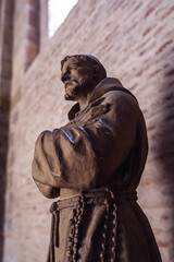 Statue of a Saint in a Catholic Church