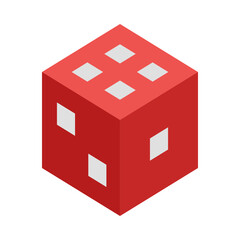 Dice Flat Icon